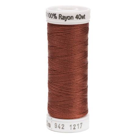 Sulky Rayon 40wt Thread 1217 Chestnut  250yd Spool