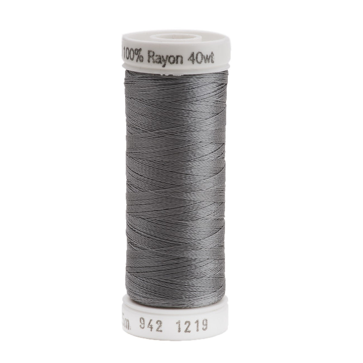 Sulky Rayon 40wt Thread 1219 Gray  250yd Spool