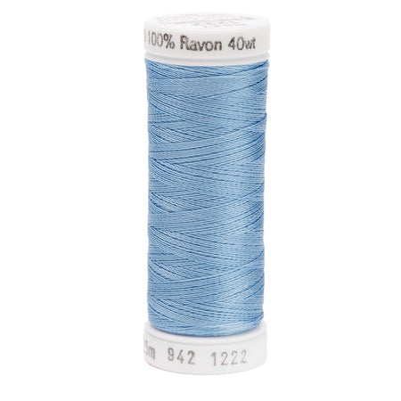 Sulky Rayon 40wt Thread 1222 Light Baby Blue  250yd Spool