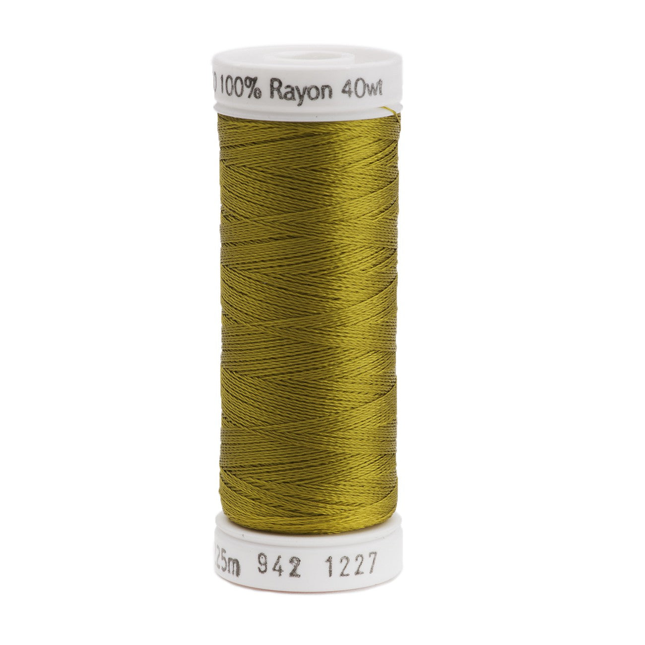 Sulky Rayon 40wt Thread 1227 Gold Green  250yd Spool