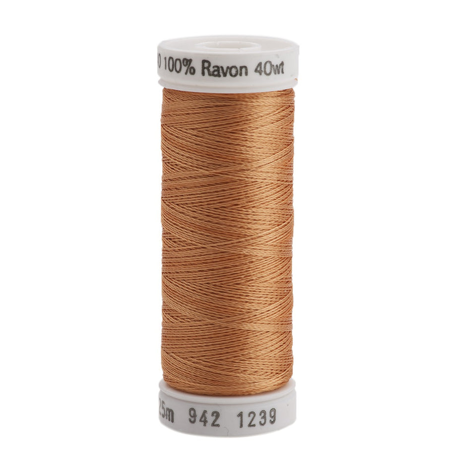 Sulky Rayon 40wt Thread 1239 Apricot  250yd Spool