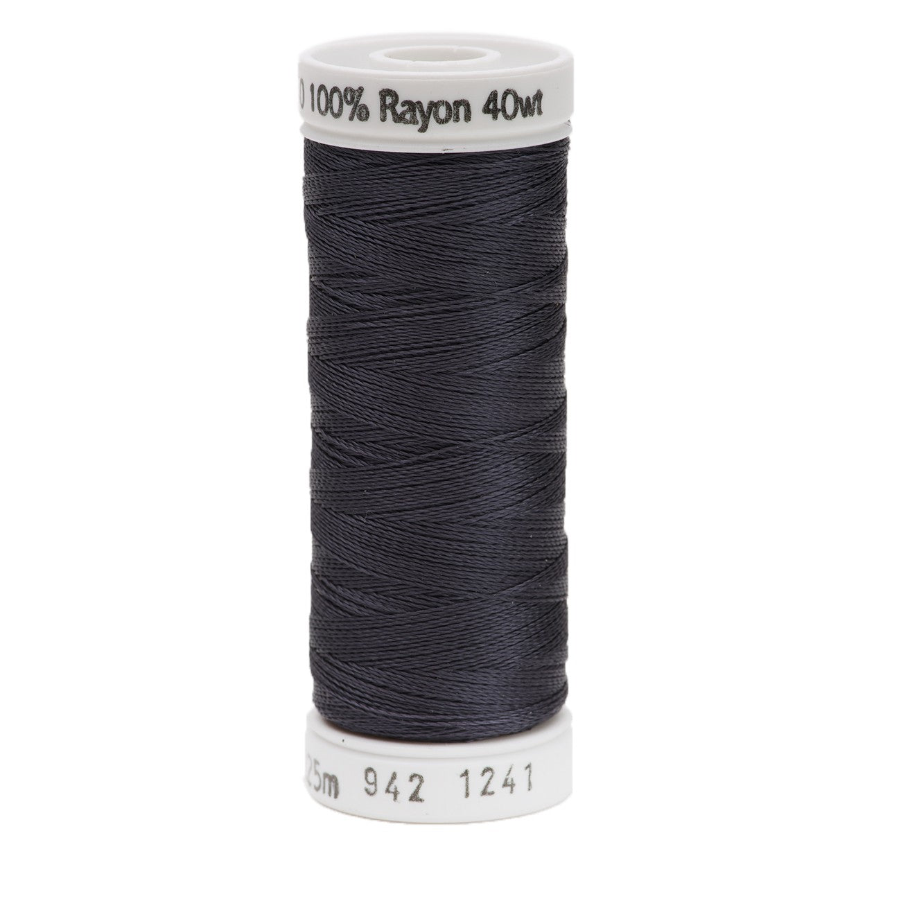 Sulky Rayon 40wt Thread 1241 Dark Ash  250yd Spool