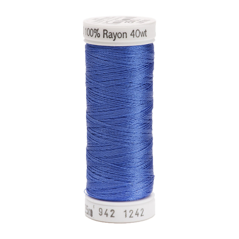 Sulky Rayon 40wt Thread 1242 Nassau Blue  250yd Spool