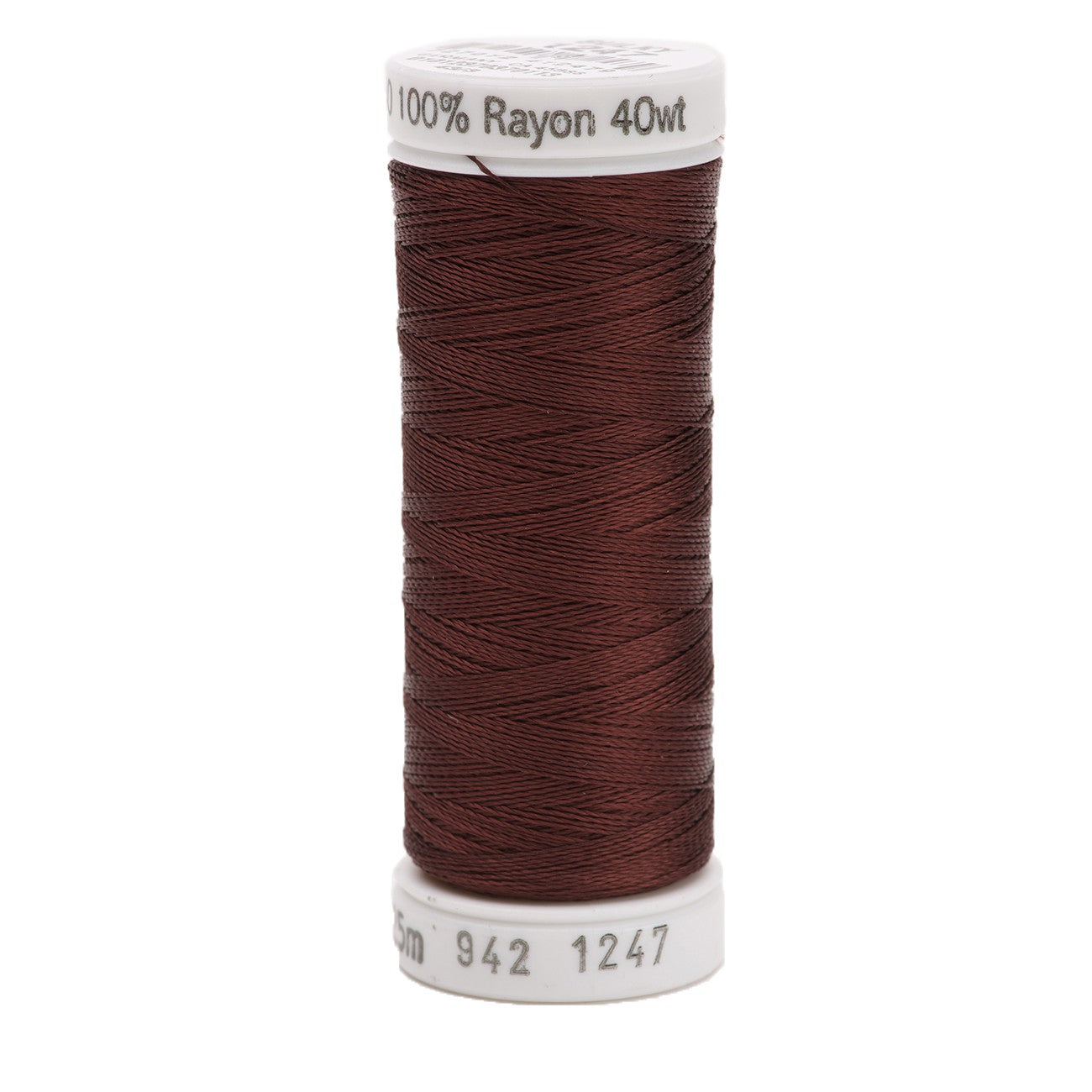 Sulky Rayon 40wt Thread 1247 Mahogany  250yd Spool