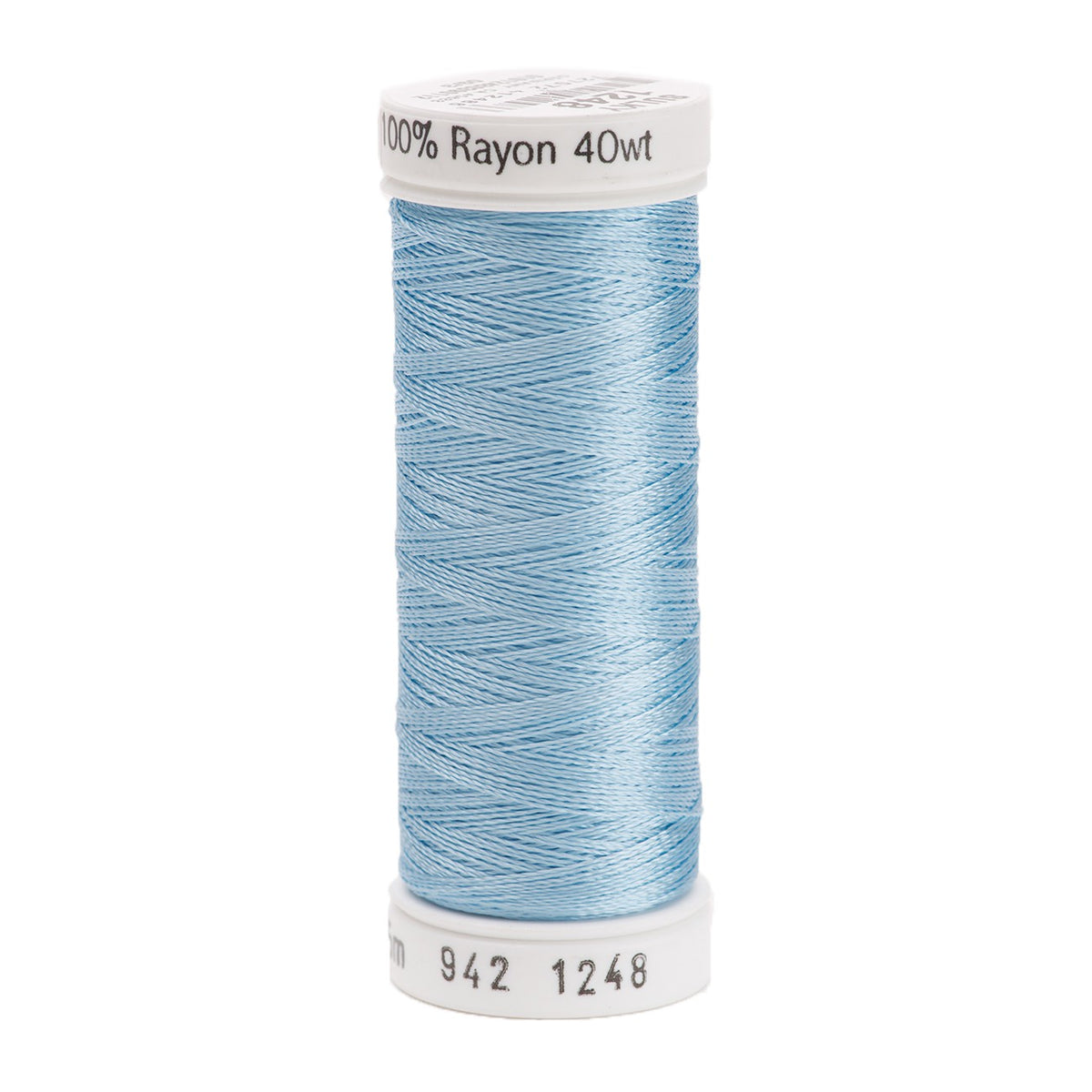 Sulky Rayon 40wt Thread 1248 Medium Pastel Blue  250yd Spool