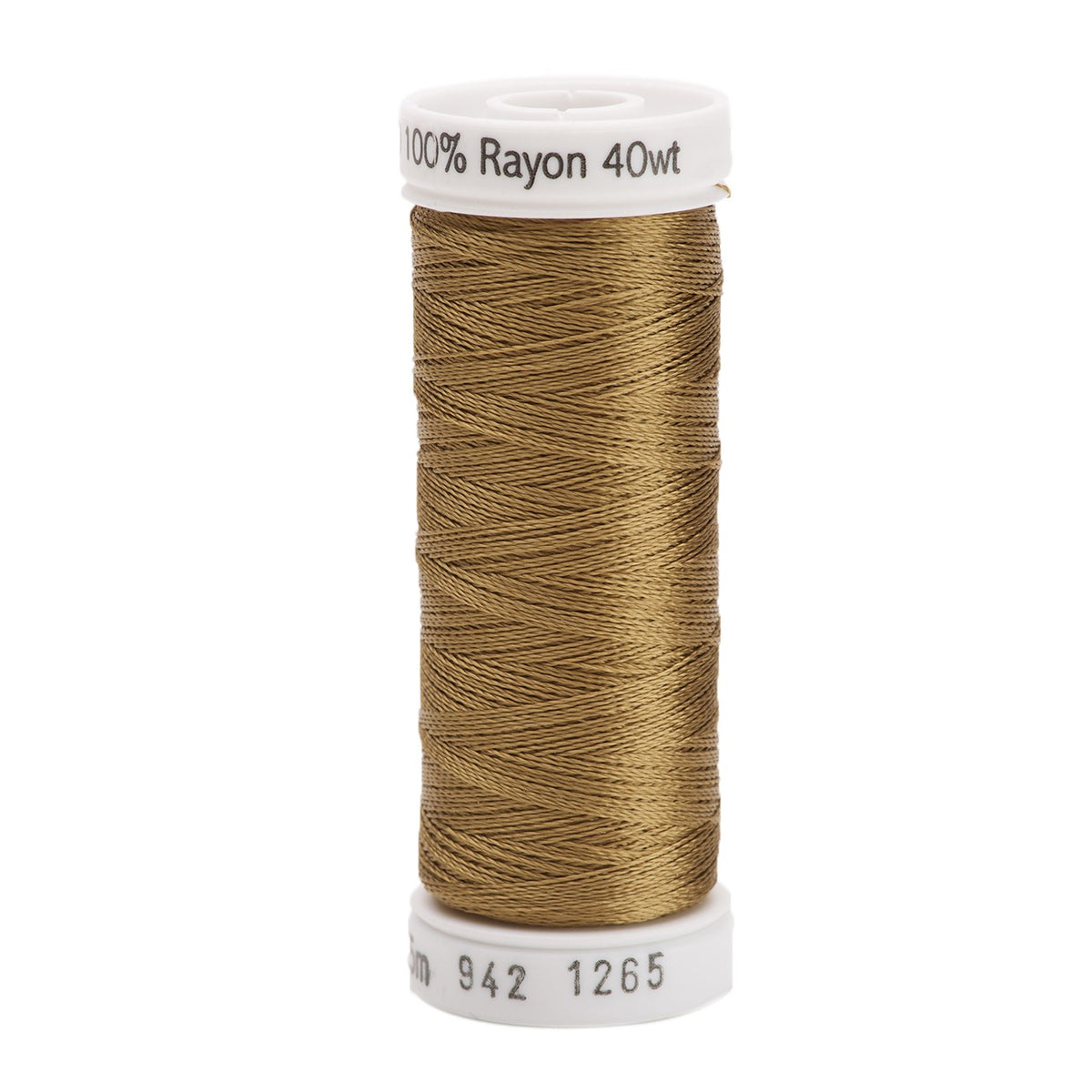 Sulky Rayon 40wt Thread 1265 Burnt Toast  250yd Spool