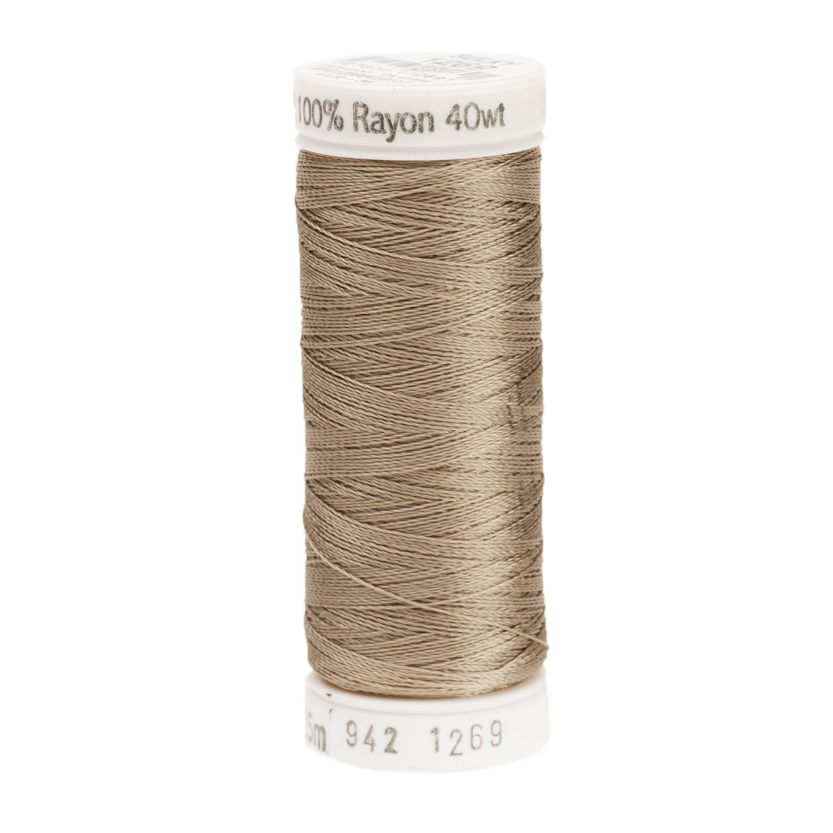 Sulky Rayon 40wt Thread 1269 Mushroom  250yd Spool