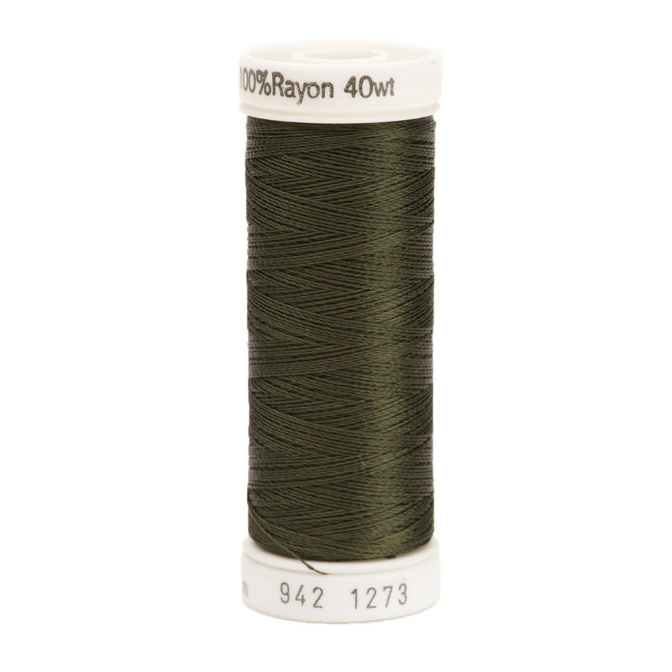 Sulky Rayon 40wt Thread 1273 Dark Forest  250yd Spool