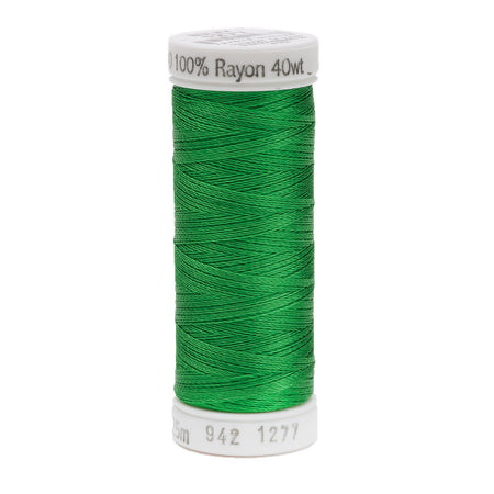 Sulky Rayon 40wt Thread 1277 Ivy Green  250yd Spool