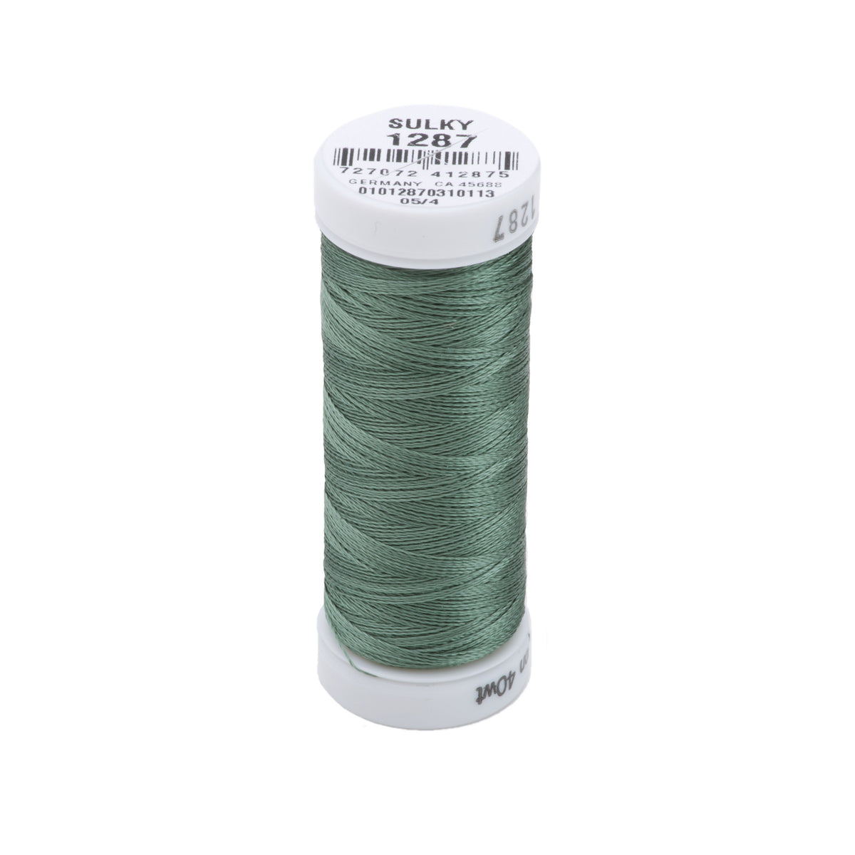 Sulky Rayon 40wt Thread 1287 French Green  250yd Spool