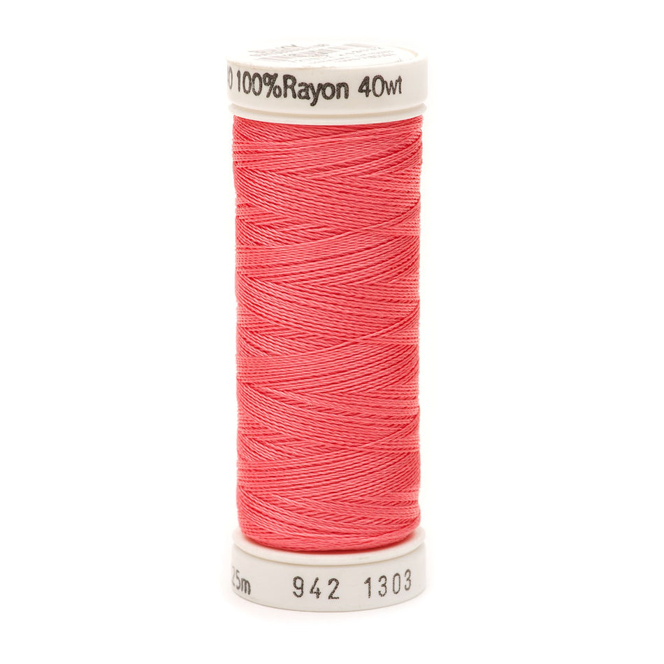 Sulky Rayon 40wt Thread 1303 Watermelon  250yd Spool