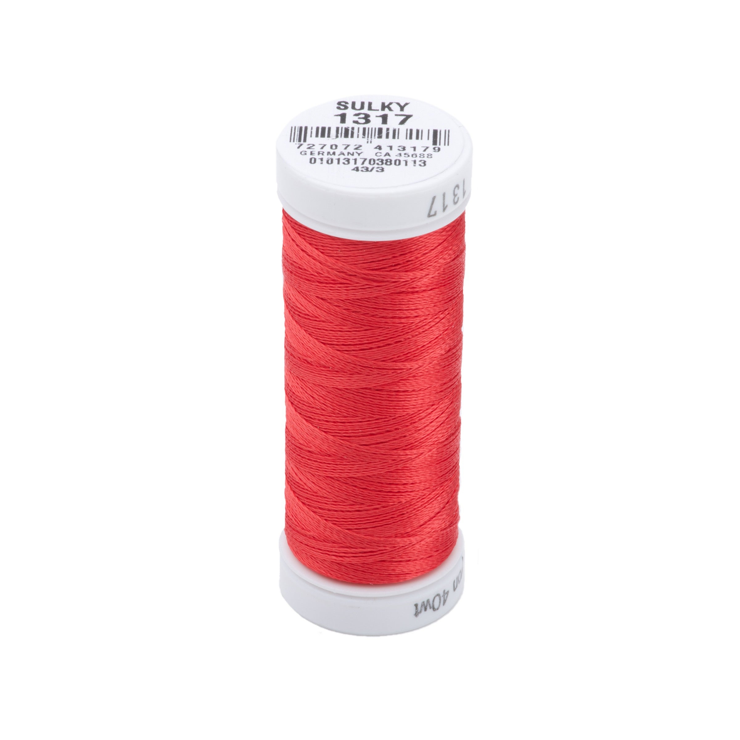 Sulky Rayon 40wt Thread 1317 Poppy  250yd Spool