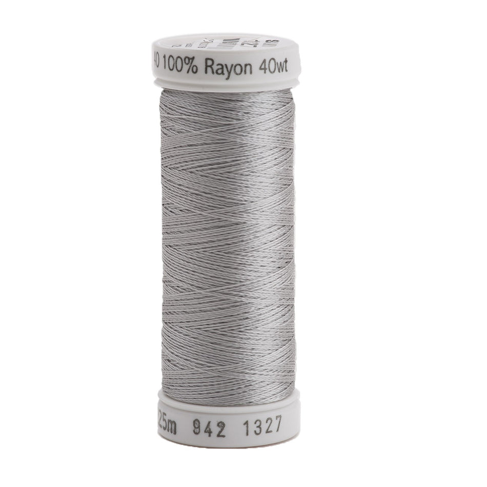 Sulky Rayon 40wt Thread 1327 Dark Whisper Gray   250yd Spool