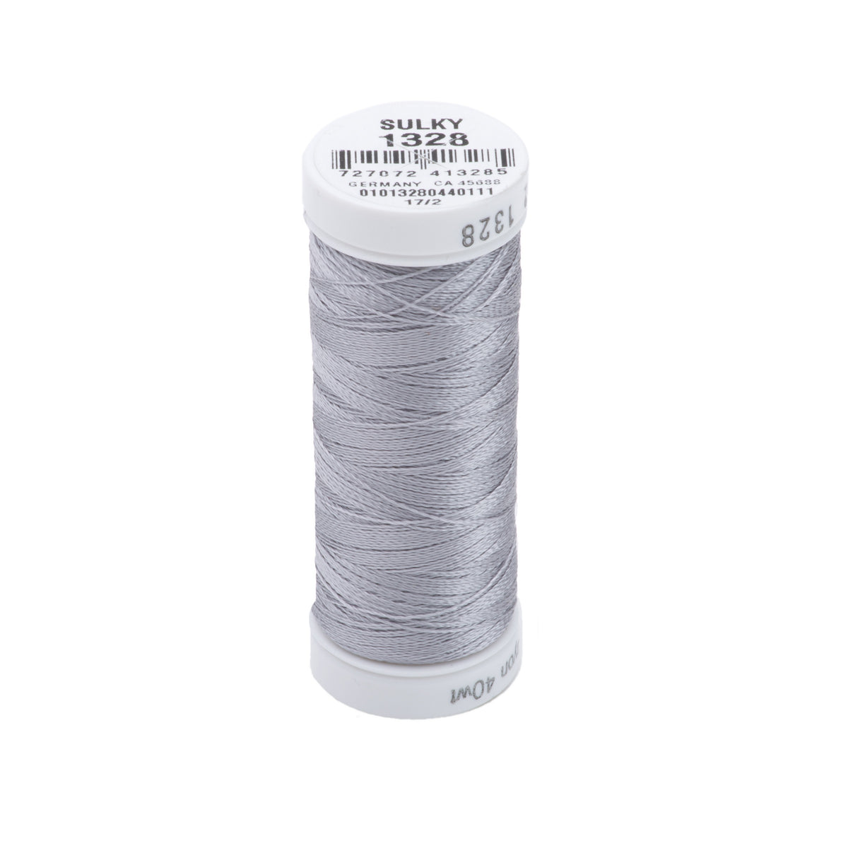 Sulky Rayon 40wt Thread 1328 Nickel Grey  250yd Spool