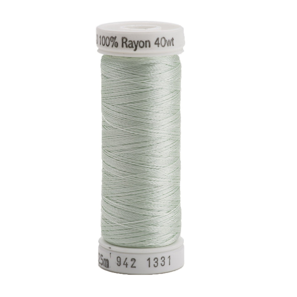 Sulky Rayon 40wt Thread 1331 Pale Green  250yd Spool