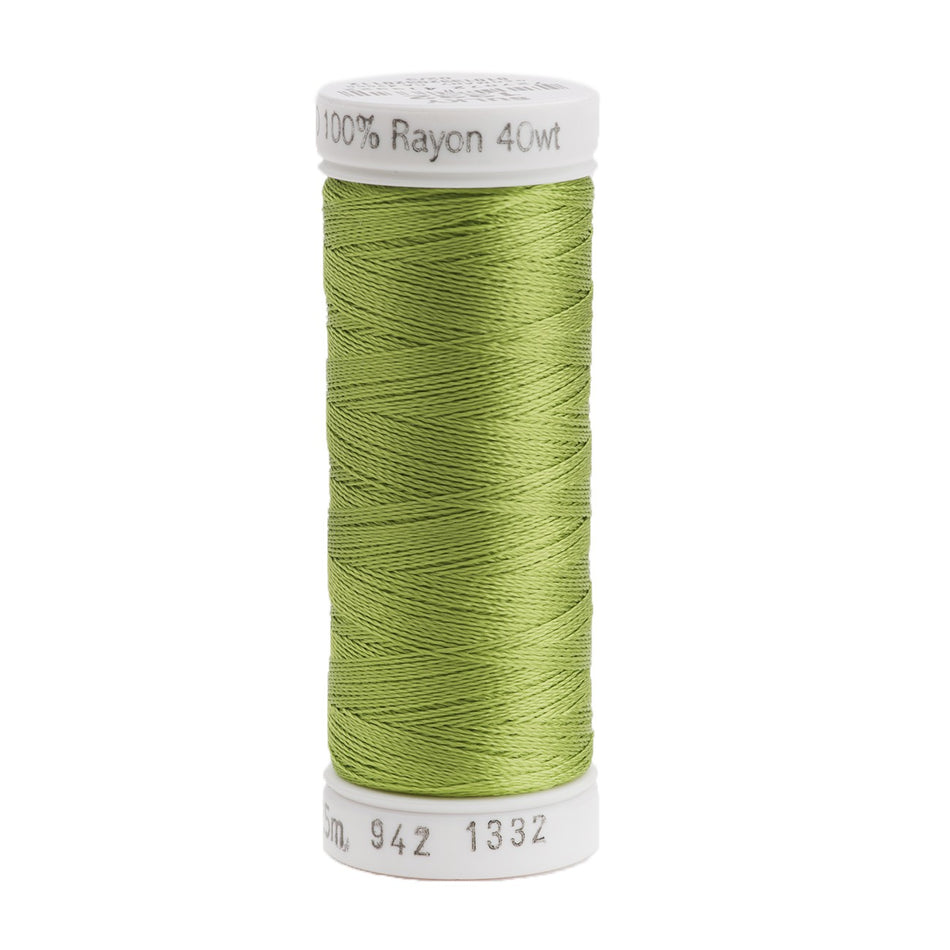 Sulky Rayon 40wt Thread 1332 Deep Chartreuse  250yd Spool