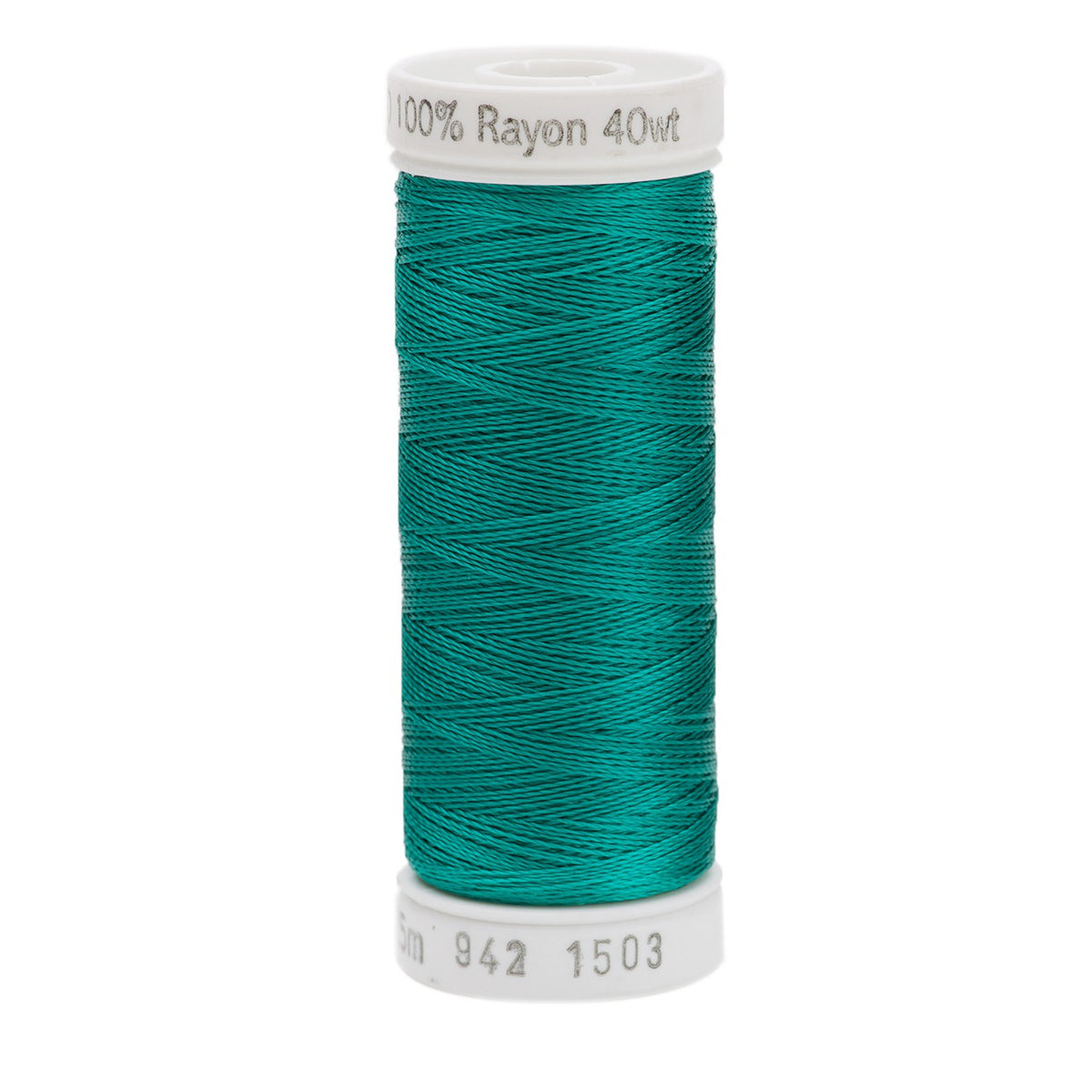 Sulky Rayon 40wt Thread 1503 Green Peacock  250yd Spool