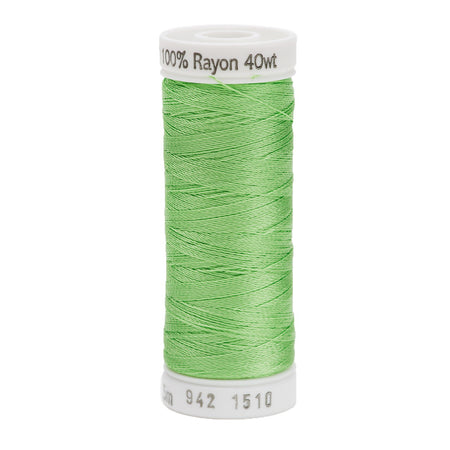 Sulky Rayon 40wt Thread 1510 Lime  250yd Spool