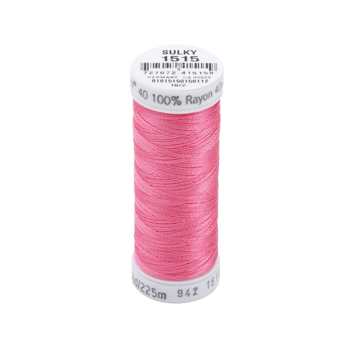 Sulky Rayon 40wt Thread 1515 Rosebud  250yd Spool