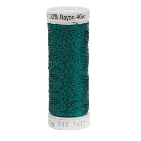 Sulky Rayon 40wt Thread 1517 Coachmen Green  250yd Spool