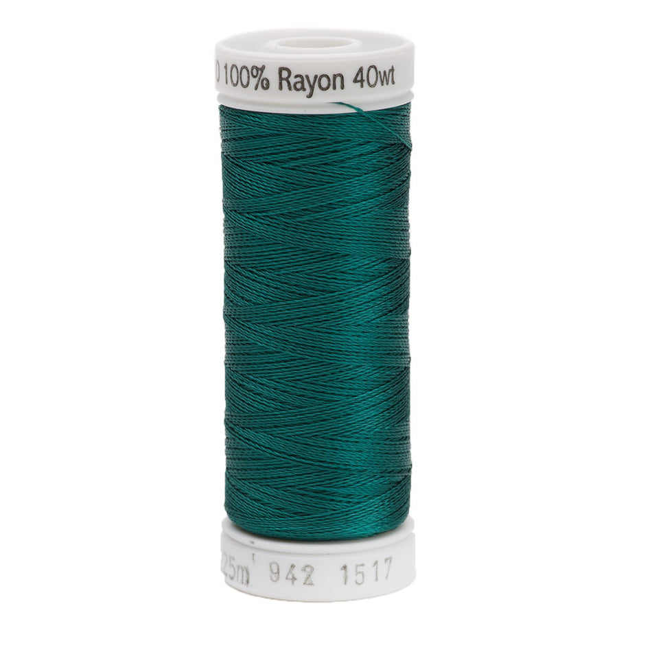 Sulky Rayon 40wt Thread 1517 Coachmen Green  250yd Spool