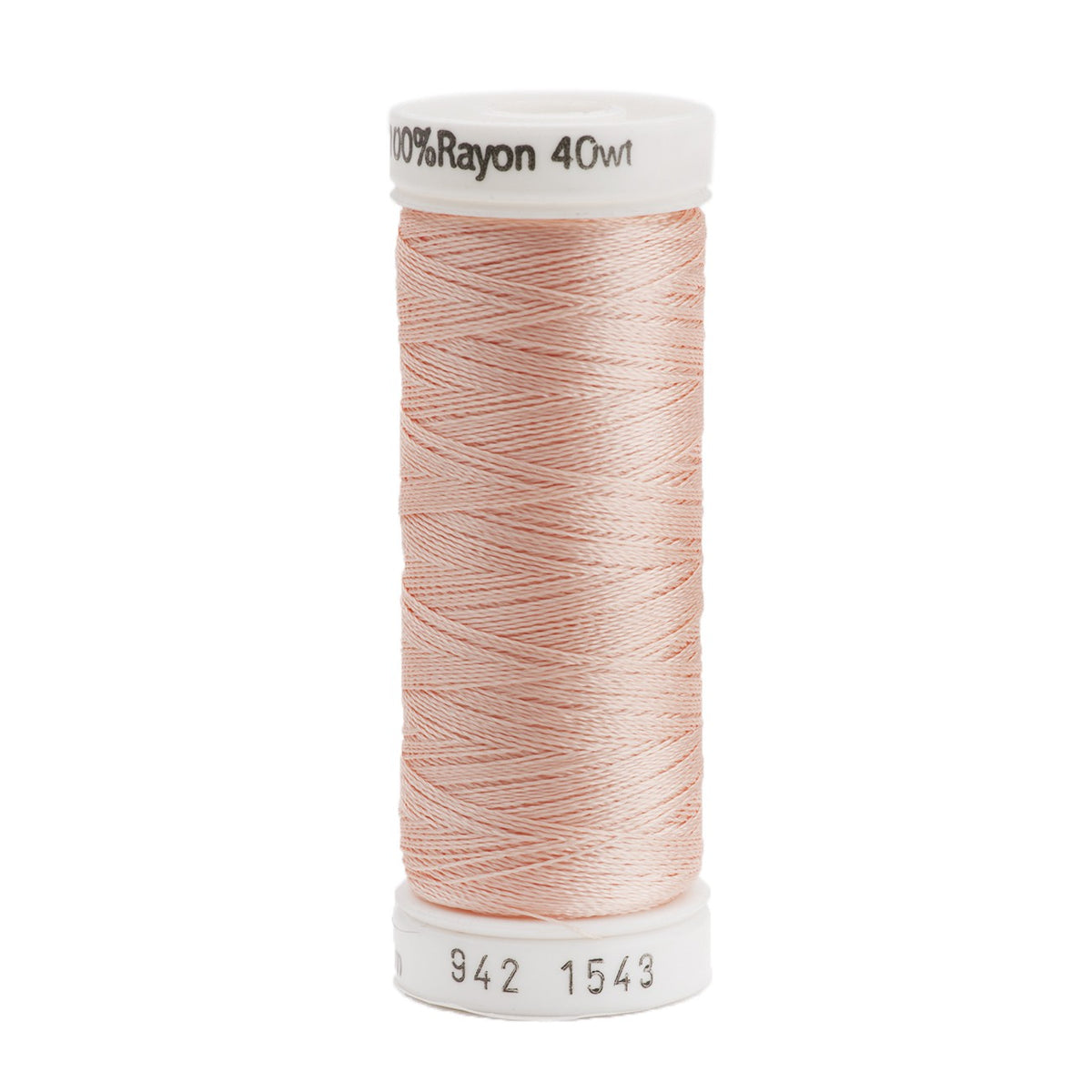 Sulky Rayon 40wt Thread 1543 Peach Fluff  250yd Spool