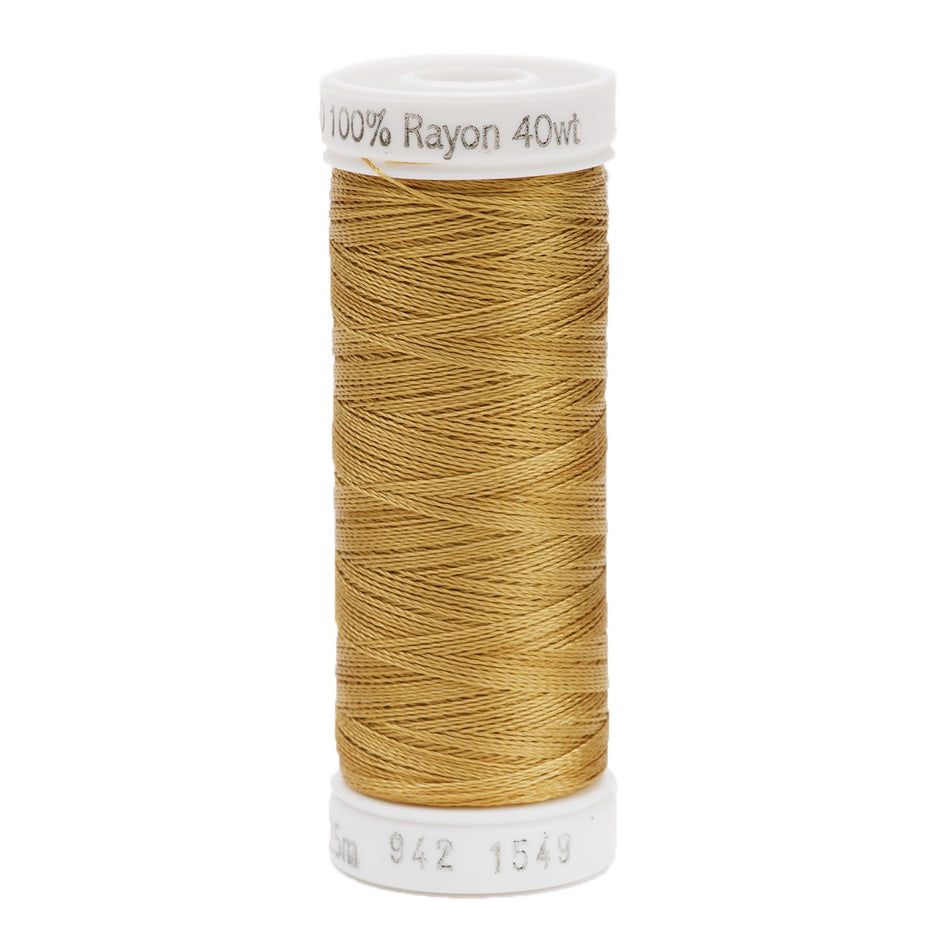 Sulky Rayon 40wt Thread 1549 Flax  250yd Spool