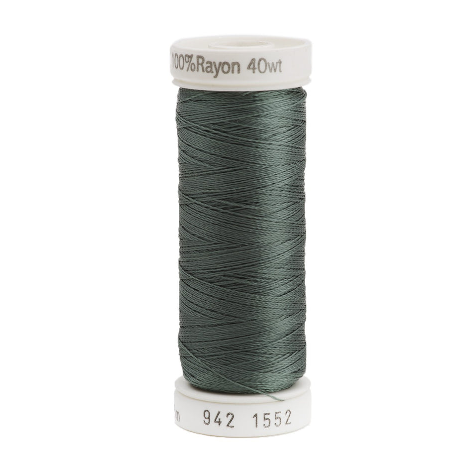 Sulky Rayon 40wt Thread 1552 Dark Desert Cactus  250yd Spool