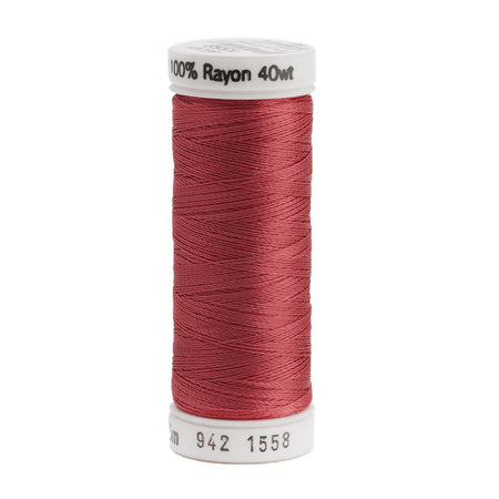 Sulky Rayon 40wt Thread 1558 Tea Rose  250yd Spool