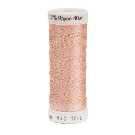 Sulky Rayon 40wt Thread 1800 Shrimp  250yd Spool