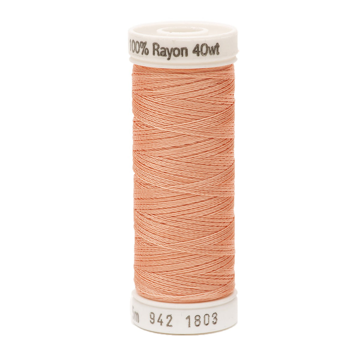 Sulky Rayon 40wt Thread 1803 Island Peach  250yd Spool