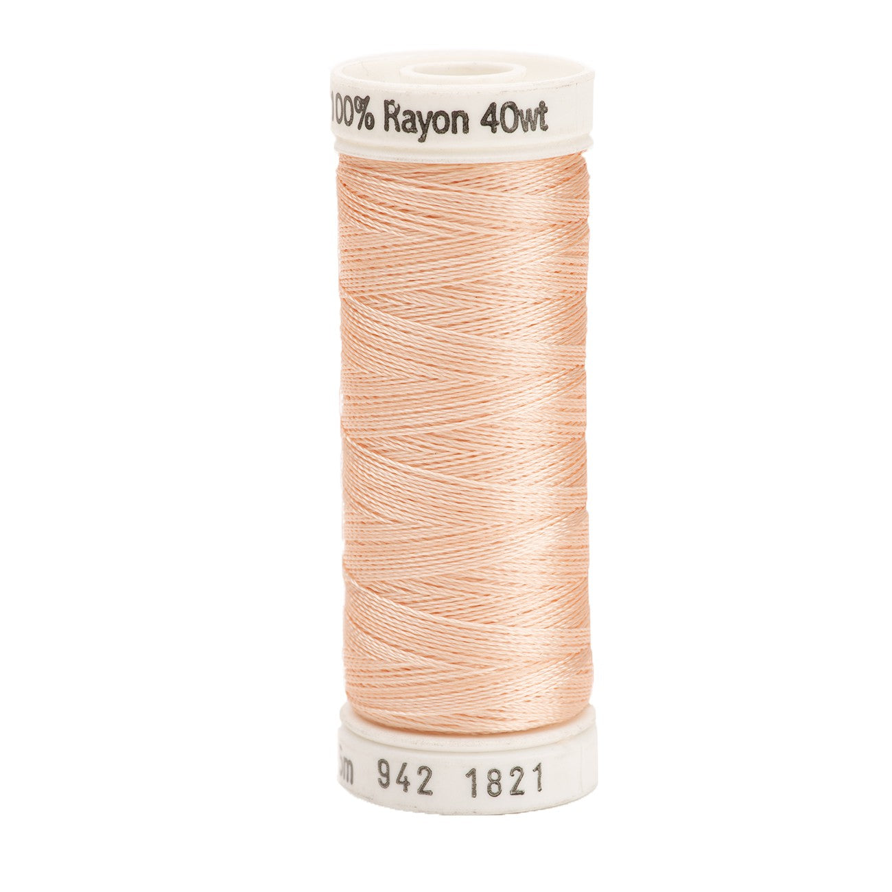 Sulky Rayon 40wt Thread 1821 Creamy Peach  250yd Spool