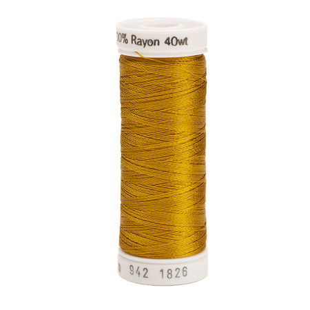 Sulky Rayon 40wt Thread 1826 Galley Gold  250yd Spool