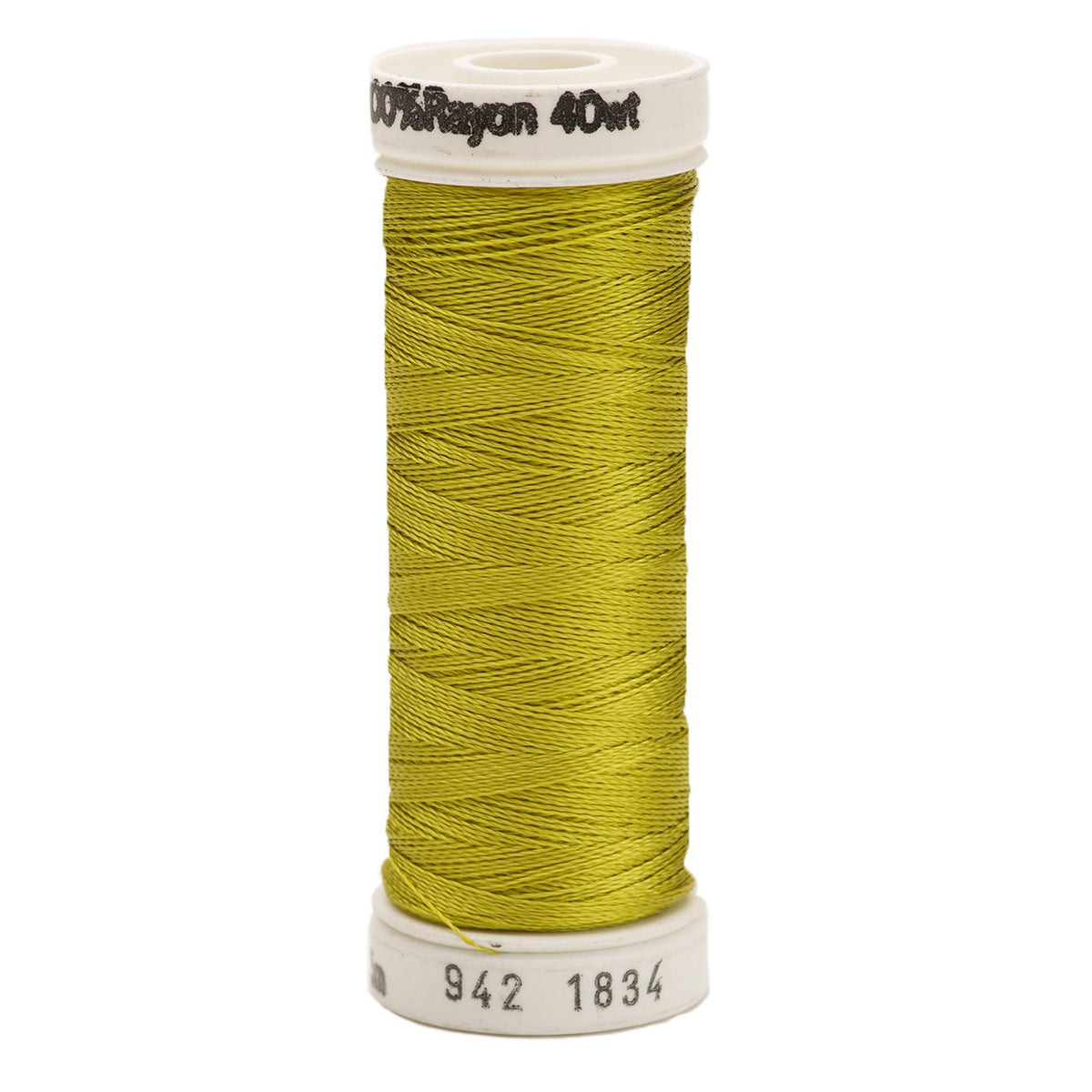 Sulky Rayon 40wt Thread 1834 Pea Soup  250yd Spool