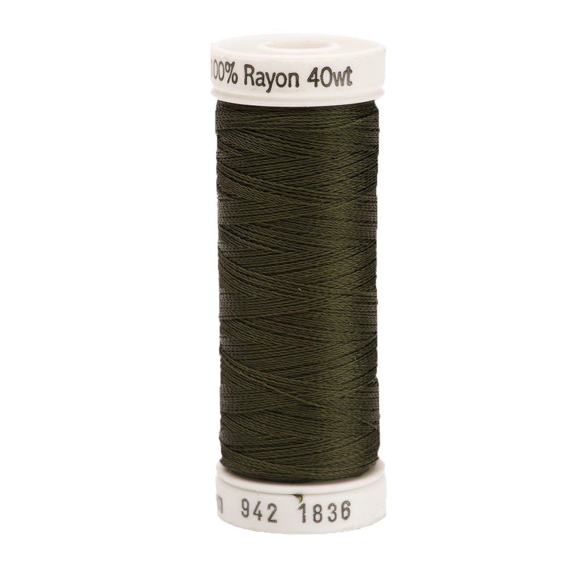 Sulky Rayon 40wt Thread 1836 Loden Green  250yd Spool