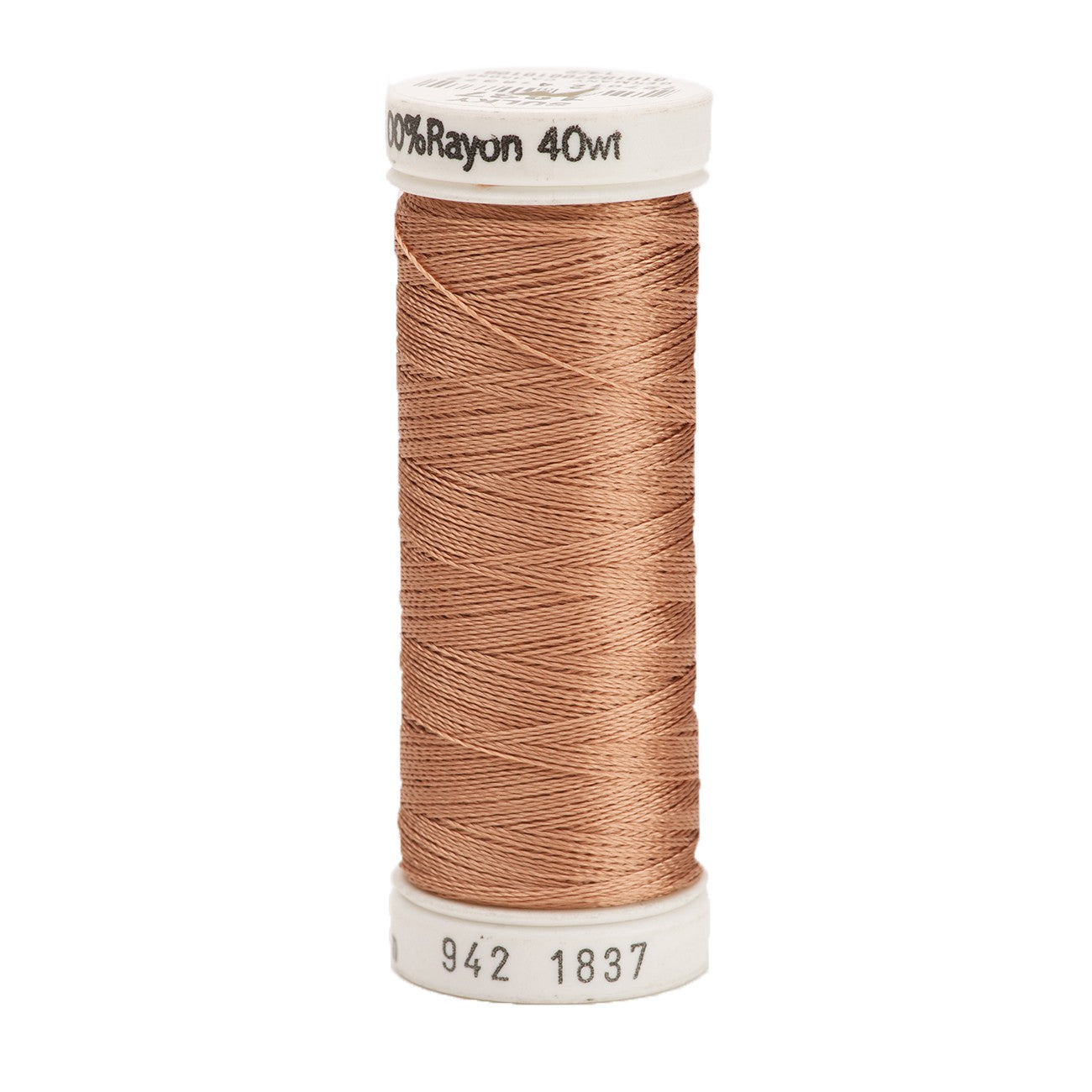 Sulky Rayon 40wt Thread 1837 Light Cocoa  250yd Spool