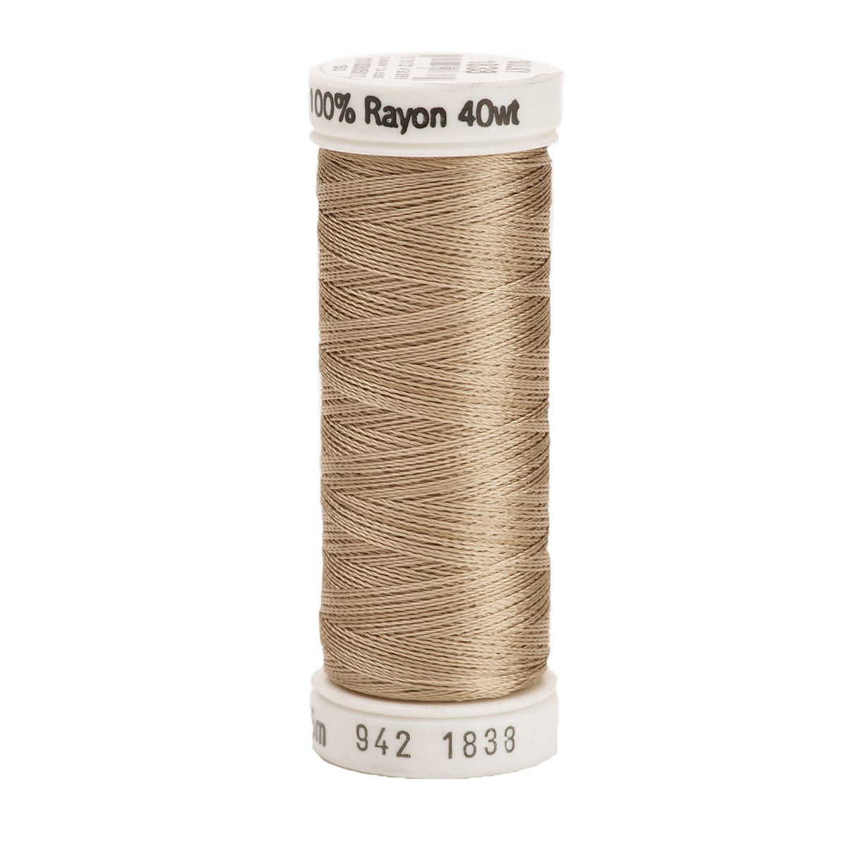 Sulky Rayon 40wt Thread 1838 Cocoa Creme  250yd Spool