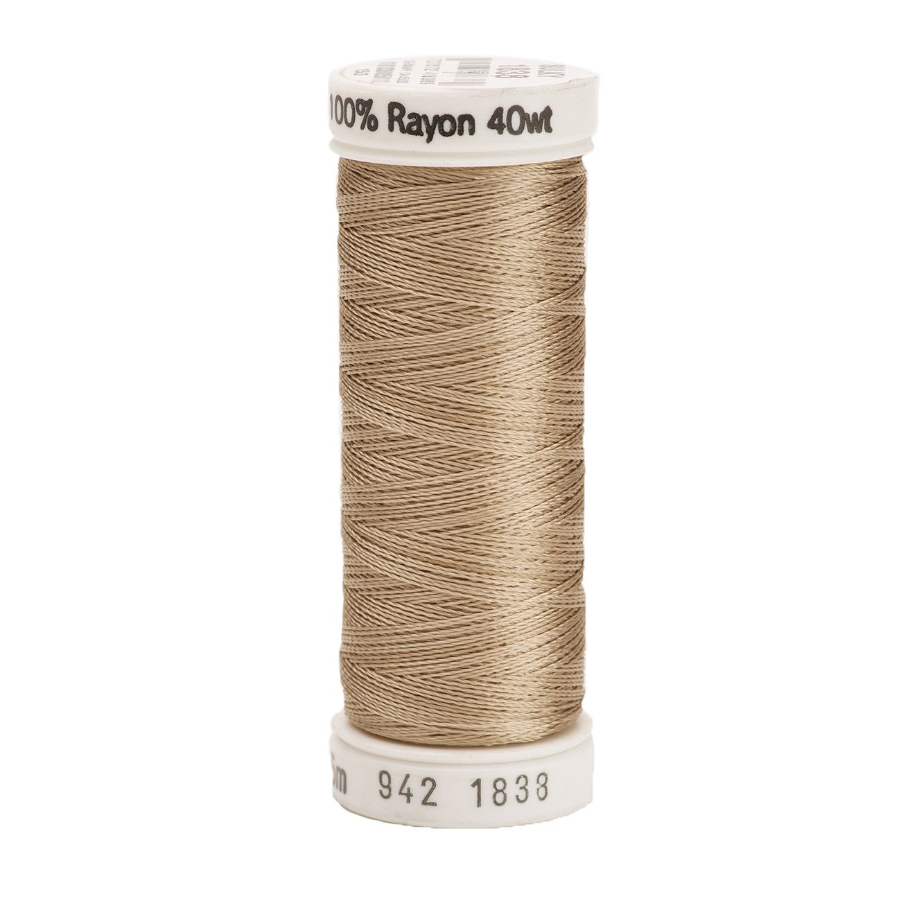 Sulky Rayon 40wt Thread 1838 Cocoa Creme  250yd Spool