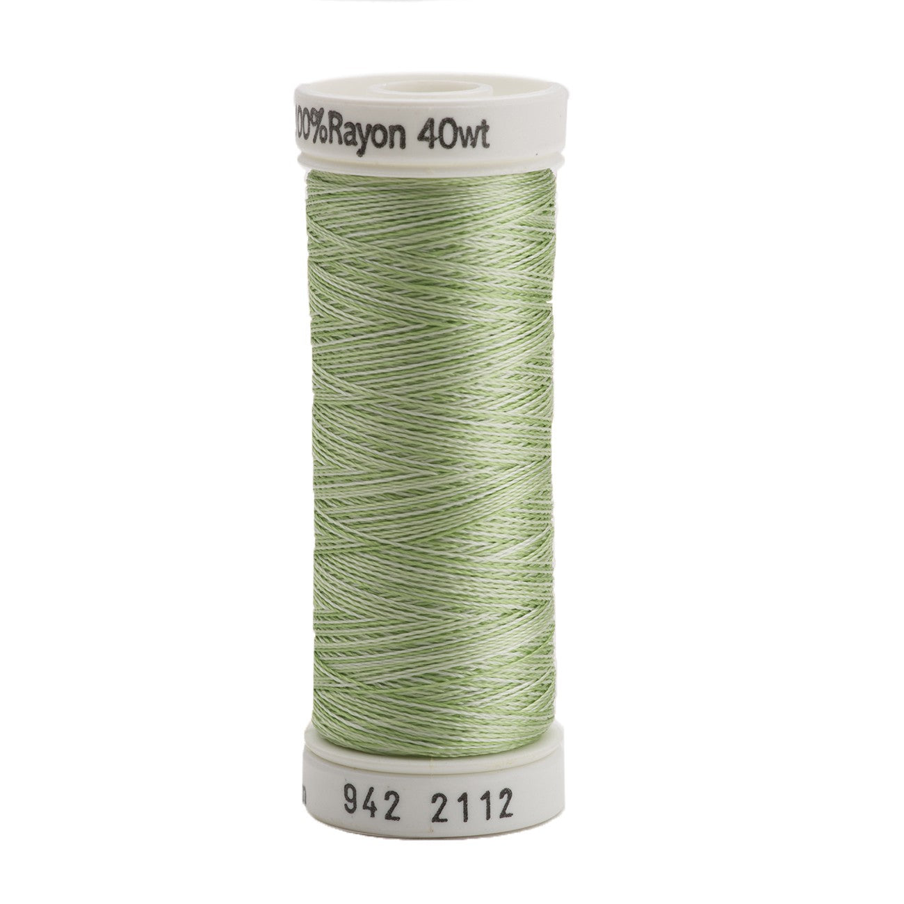 2112 Mint Green - Sulky Variegated 40wt Rayon Thread – Red Rock Threads