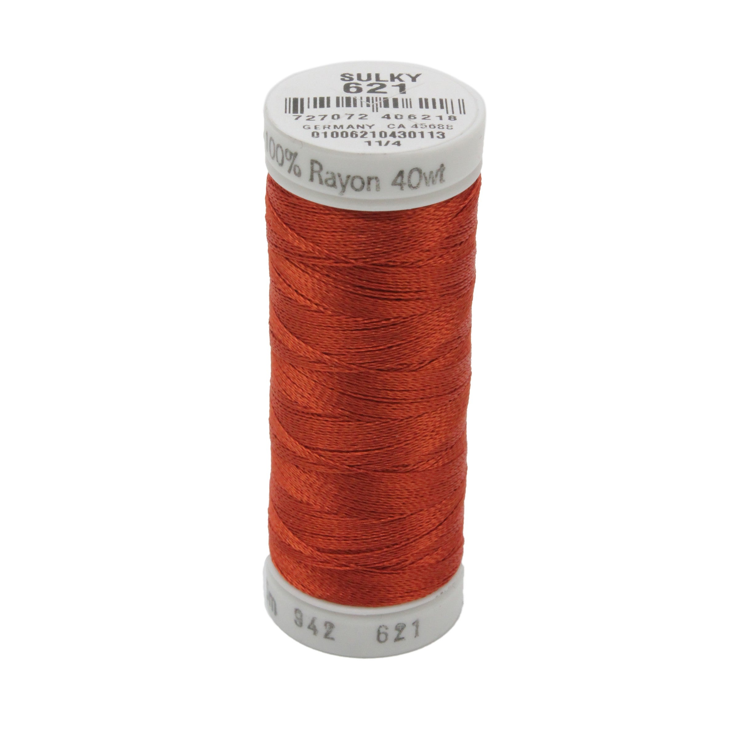 Natural Thread Roky Sulky Rayon 40wt Sunset #0621 – Red Rock Threads