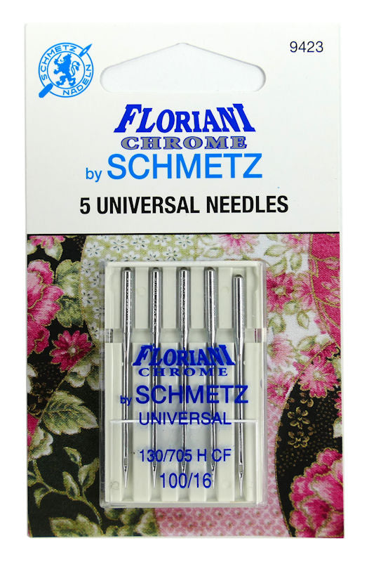 Floriani Chrome Universal Needles by Schmetz