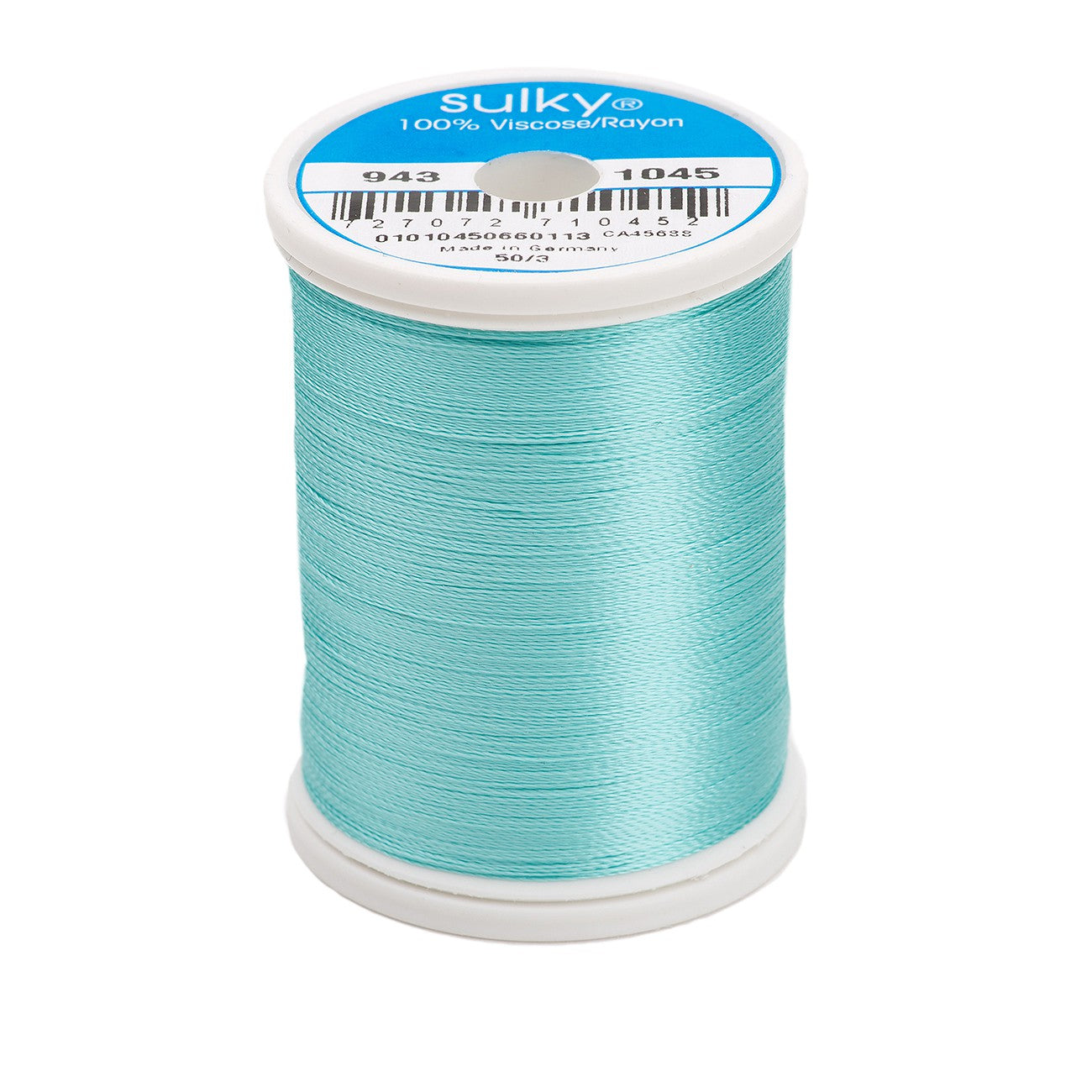 Sulky Rayon 40wt Thread 1045 Light Teal  850yd Spool