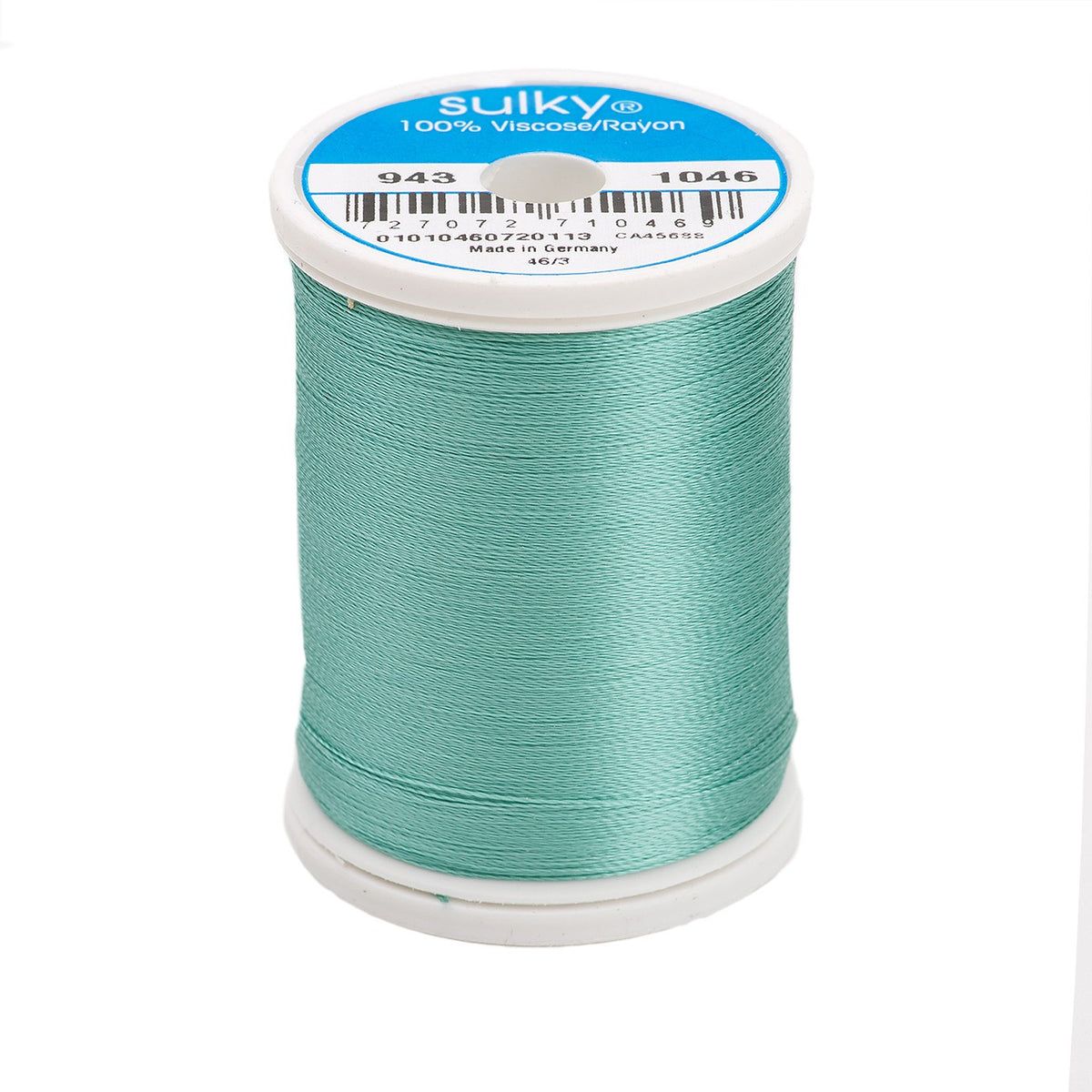 Sulky Rayon 40wt Thread 1046 Teal  850yd Spool