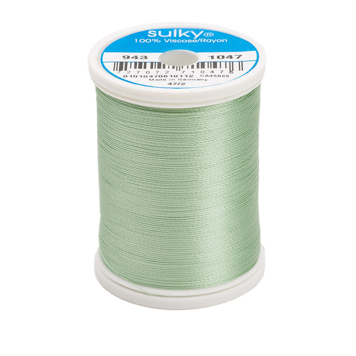 Sulky Rayon 40wt Thread 1047 Mint Green  850yd Spool