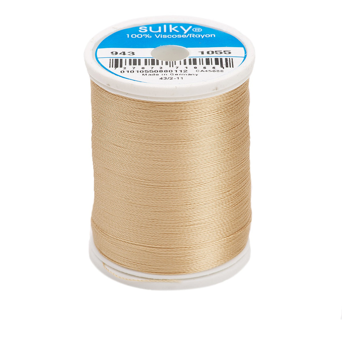 Sulky Rayon 40wt Thread 1055 Tawny Tan  850yd Spool