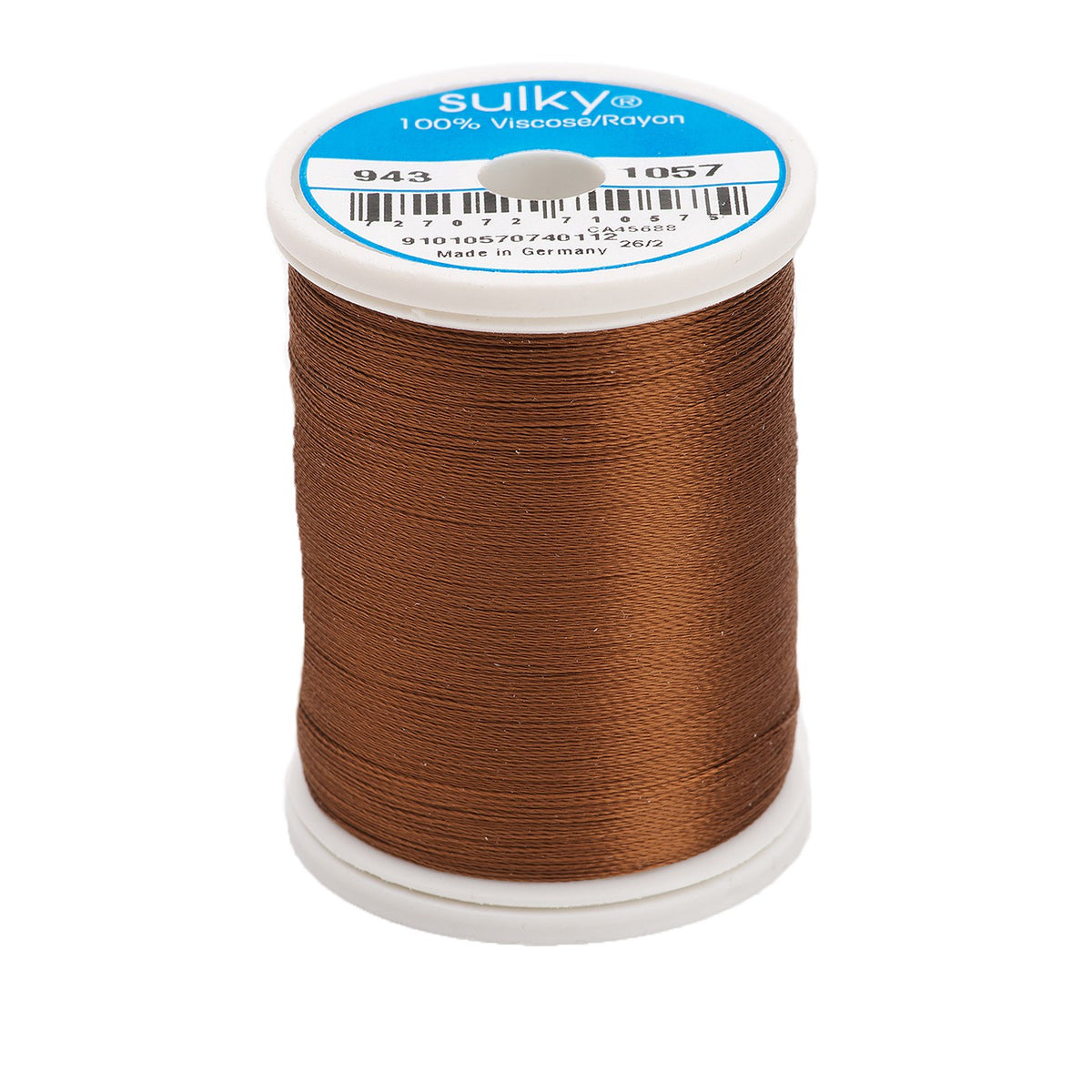 Sulky Rayon 40wt Thread 1057 Dark Tawny Tan  850yd Spool