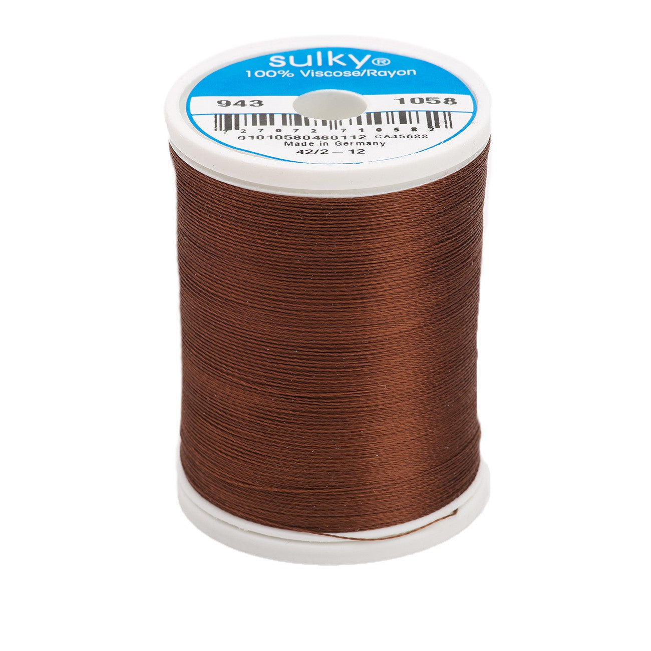 Sulky Rayon 40wt Thread 1058 Tawny Brown  850yd Spool