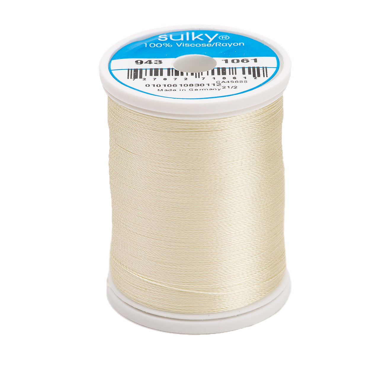 Sulky Rayon 40wt Thread 1061 Pale Yellow  850yd Spool