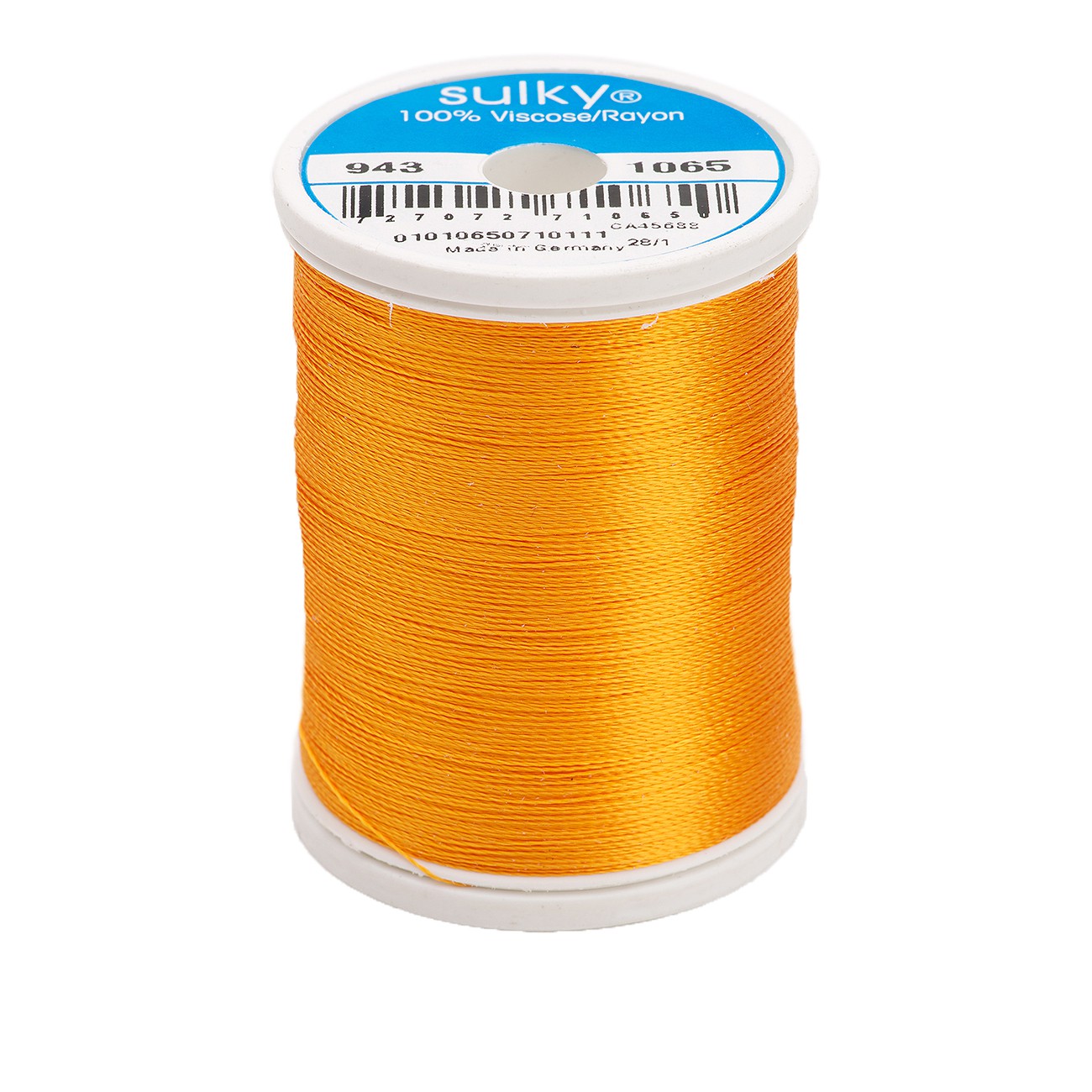 Sulky Rayon 40wt Thread 1065 Orange Yellow  850yd Spool