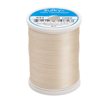 Sulky Rayon 40wt Thread 1082 Ecru  850yd Spool